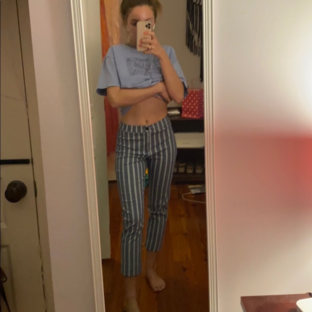 BRANDY MELVILLE striped pants!!